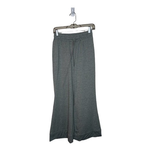 Luxe LA Grey Flare Yoga Pants Flared Sweat Pants, Bell Bottom Yoga Pants Size M - Picture 6 of 9
